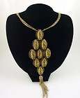 Vintage Gold Toned Chain Necklace Dang