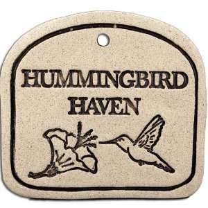  Hummingbird Haven Garden Plaque Patio, Lawn & Garden