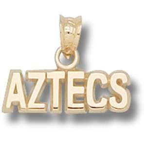  San Diego State Sm Aztecs Pendant (Gold Plated) Sports 