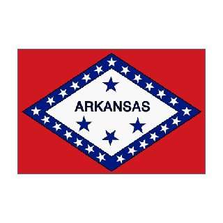 Arkansas State Flag Nylon 12 in. x 18 in.