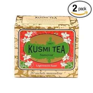 Kusmi Samovar Teabags, 1.55 Ounce Boxes (Pack of 2)  