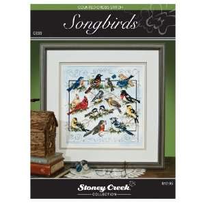  Counted Cross Stitch Pattern Book Songbirds