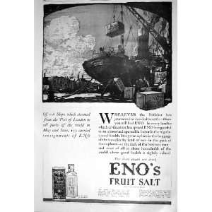  1920 ENOS FRUIT SALT PETER DAWSON SCOTCH WHISKY GLASGOW 