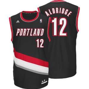 LaMarcus Aldridge Black Adidas Revolution 30 NBA Replica Portland 