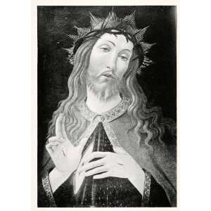  1903 Print Alessandro Botticelli Religious Art Painting 