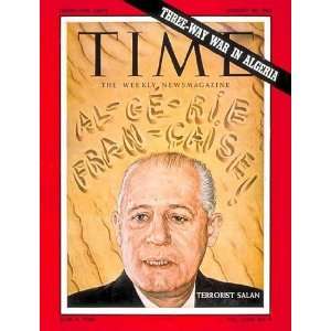  General Raoul Salan by TIME Magazine. Size 11.00 X 14.00 