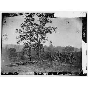   , Maryland. Burying the dead Confederate soldiers