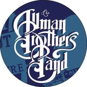  THE ALLMAN BROTHERS BAND LOGO BUTTON