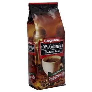 Wgmns Whole Bean Coffee, Decaffeinated, 100% Colombian, Medium Roast 