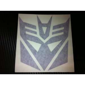  1 X Decepticons Transformers Racing Decal Sticker (New 