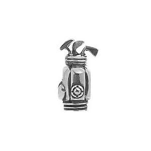   Silver Hole in One Golf Club Set Bead Lovelinks® by Aagaard Jewelry