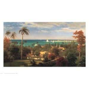  Panoramic View of the Harbour at Nassau in the Bahamas by 