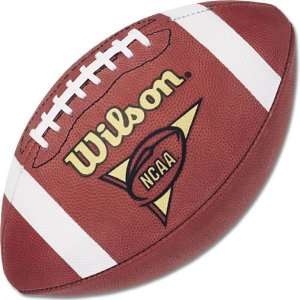  Wilson NCAA Soft Tack Leather Junior Size Football (Ages 9 