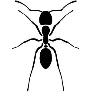  Nature Silhouette Wall Decals   Ant Insect Silhouette   12 