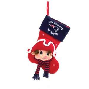  BSS   New England Patriots NFL Baby Mascot Stocking (22 