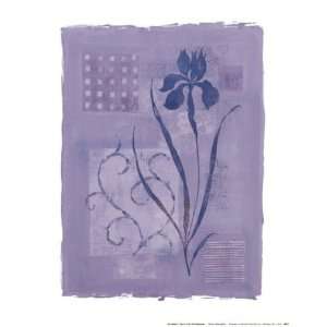 Iris Series I   Iris by Lynn Fotheringham 12x15  Kitchen 