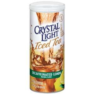 Crystal Light Iced Tea Mix Decaffeinated Lemon   12 Pack  
