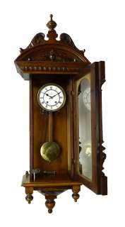 Antique French Japy Freres wall clock at 1900 / 1910  