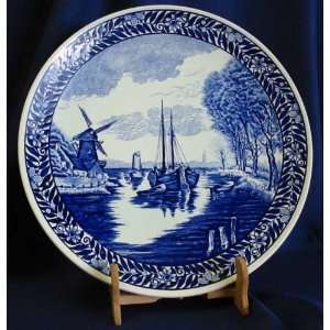  Blue Delft Plate Transferware Ceramic Faience Everything 
