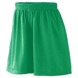 Augusta Ladies Tricot Mesh Short/Tricot Lined KELLY GREEN WXL  