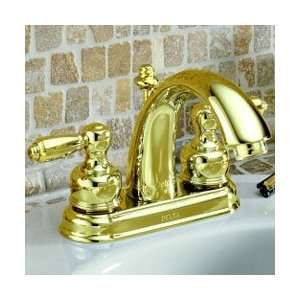  Delta Faucet 2583 PBLHP/H25PB C Spout 4 Centerset Bathroom Faucet 