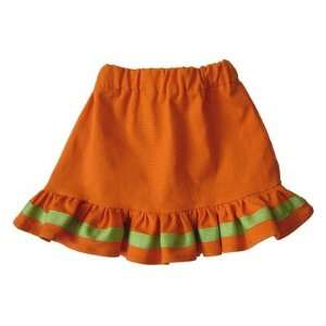  Ruffled Lulu Skirt in Sweet Orange (6  12 Months) Baby