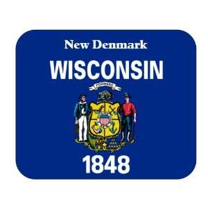  US State Flag   New Denmark, Wisconsin (WI) Mouse Pad 