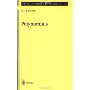   (Problem Books in Mathematics) [Paperback] E.J. Barbeau Books