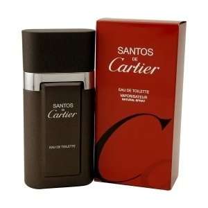  SANTOS DE CARTIER by Cartier EDT SPRAY 1.6 OZ for MEN 