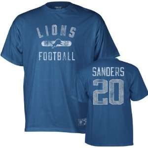  Barry Sanders Reebok Vintage Name and Number Detroit Lions 