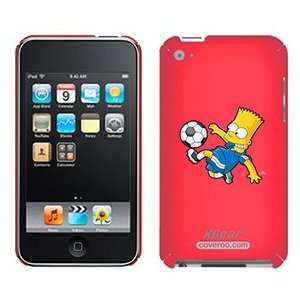  Soccer Bart Simpson on iPod Touch 4G XGear Shell Case 