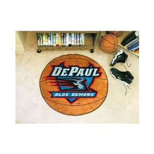 DePaul University Blue Demons 29 Round Basketball Mat