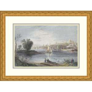  Albany by William H. Bartlett   Framed Artwork