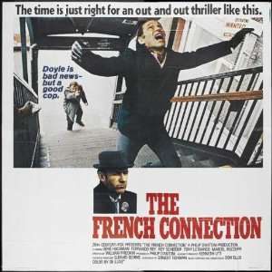   French Connection Poster 30x30 Gene Hackman Roy Scheider Fernando Rey