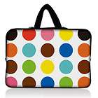 14 Polka Dot Laptop Sleeve Bag Case Pouch + Hide Handle For HP G4 