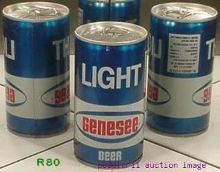 GENESEE LIGHT BEER C/S CAN ROCHESTER NEW YORK NY R80bo  