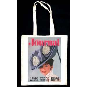  Audrey Hepburn Womans Journal Feb 1965 Tote BAG Baby