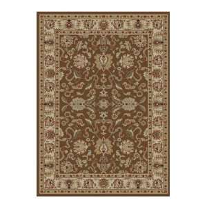  Concord Global Rugs Ankara Collection Agra Brown Rectangle 