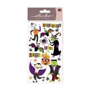   Halloween Stickers Acetate Boo Bash; 6 Items/Order