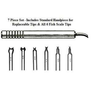   Detail Master Standard Handpieces for Replaceable Tips & All 6 Fish