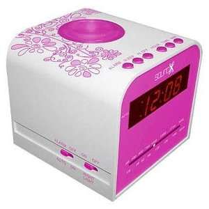  Sound X Alarm Clock Radio   Pink Toys & Games