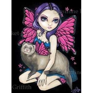  Ferret With Butterfly Wings by Jasmine Becket Griffith 8 