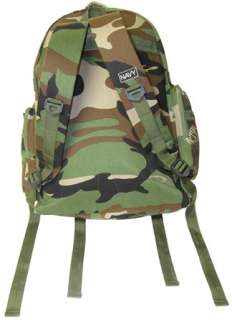 NAVY Backpack Bag Rucksack Ruck Sack USN US w/Patch 15C  