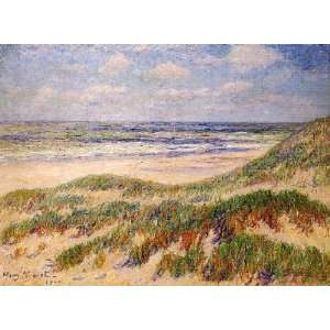   painting name The Dunes at Egmond Holland, by Moret Henri Home