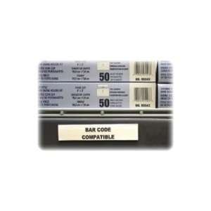  C line Hol Dex Magnetic Shelf/Bin Label Holders   Clear 