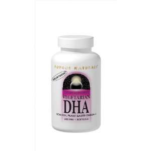  Vegetarian DHA 200 mg 30 Softgels   Source Naturals 