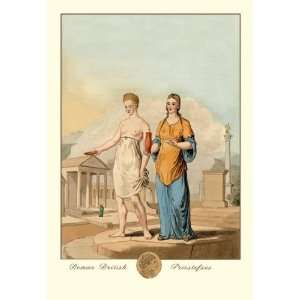  Roman British Priestesses 24x36 Giclee