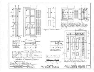   Victorian Octagonal Country House Plans blueprints, wraparound porches