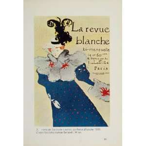  1969 Print Revue Blanche Toulouse Lautrec Ibels   1969 