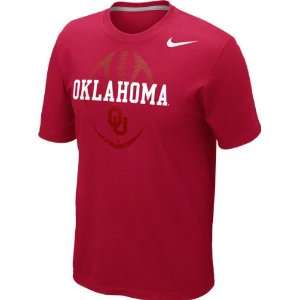   Crimson Nike 2012 Football Team Issue T Shirt